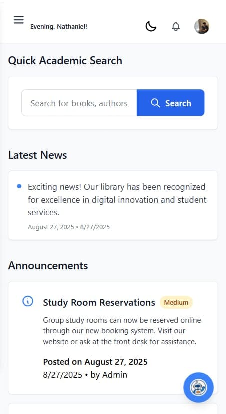 Library Management Android