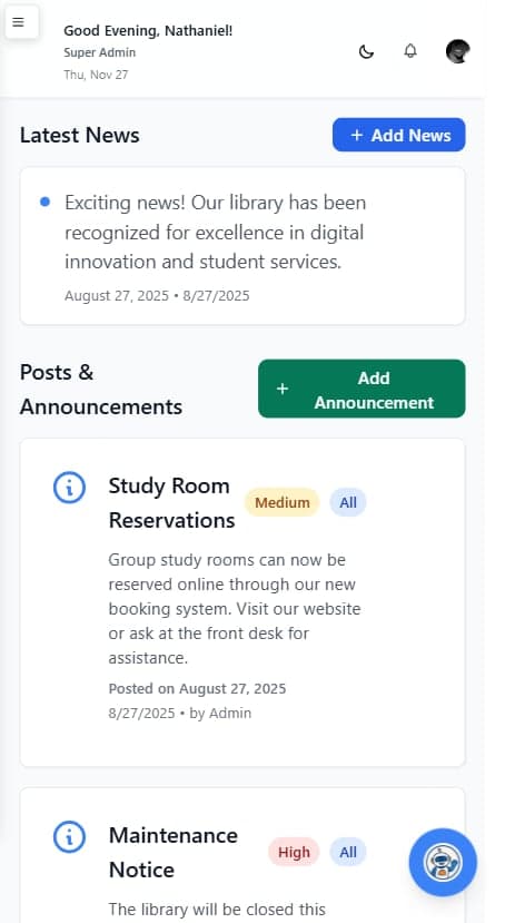 Library Management iOS